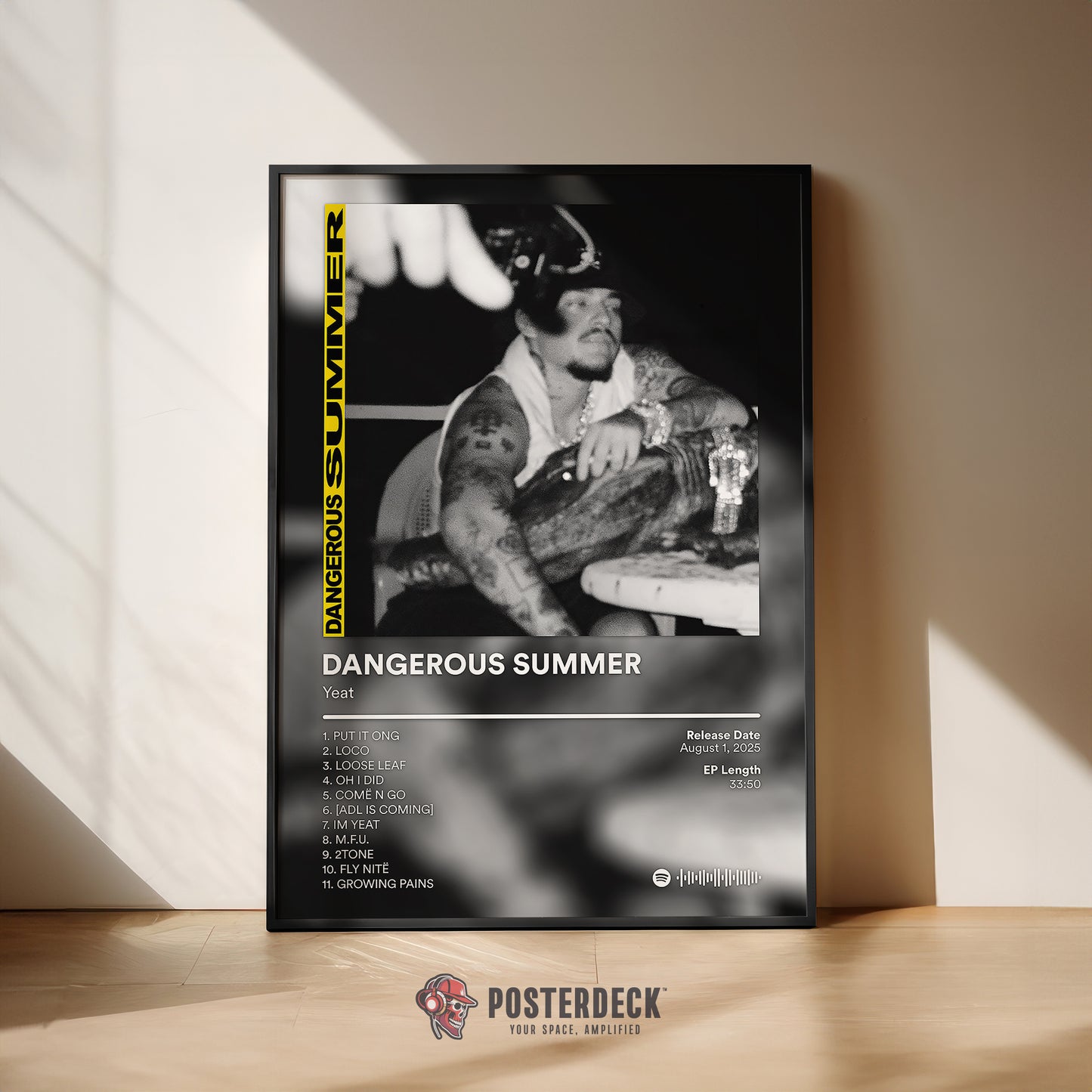 Yeat 'Dangerous Summer' Album Poster