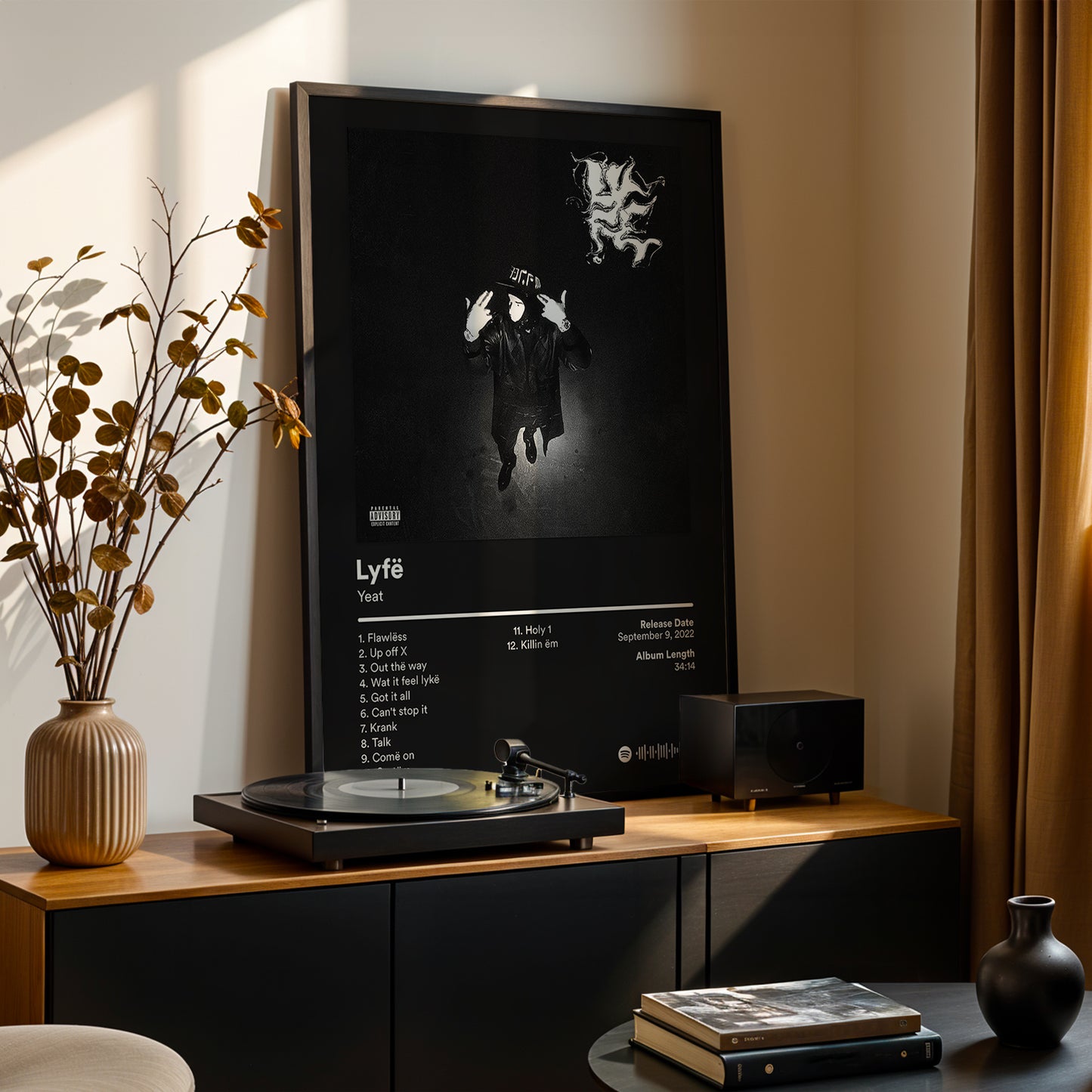 Yeat 'Lyfe' Album Poster