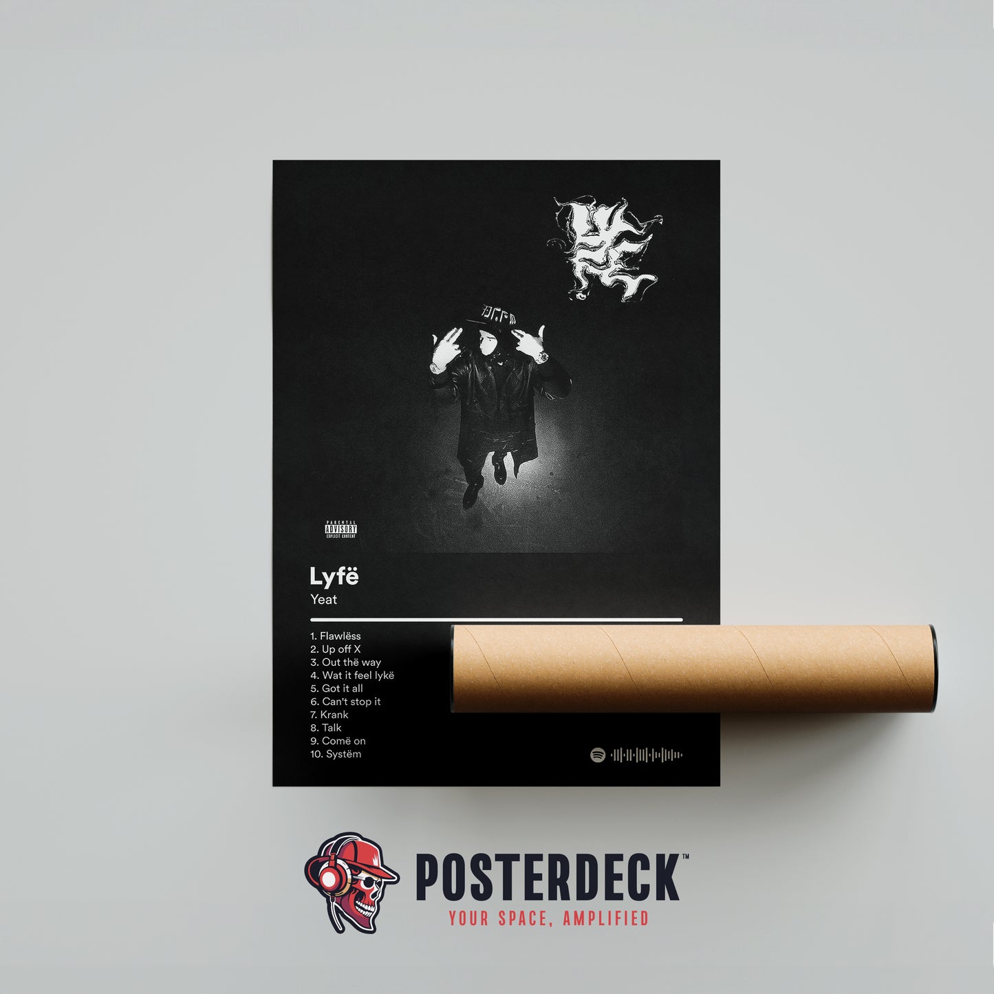 Yeat 'Lyfe' Album Poster