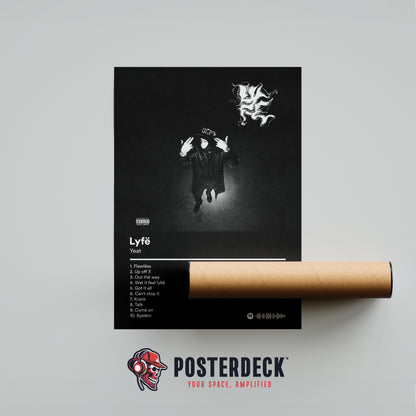 Yeat 'Lyfe' Album Poster