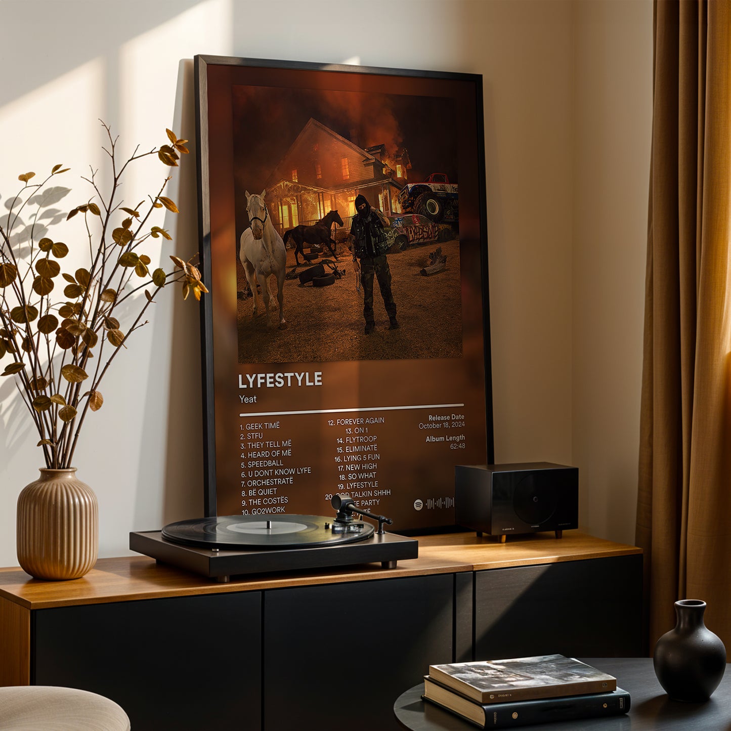 Yeat 'Lyfestyle' Album Poster