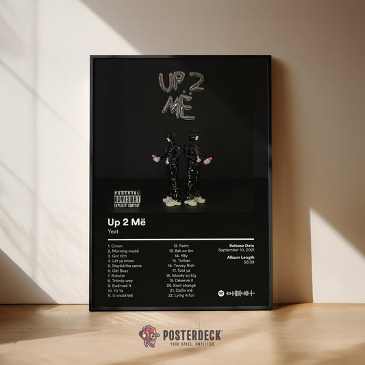 Yeat 'Up 2 Me' Album Poster