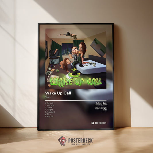 Yeat 'Wake Up Call' Album Poster