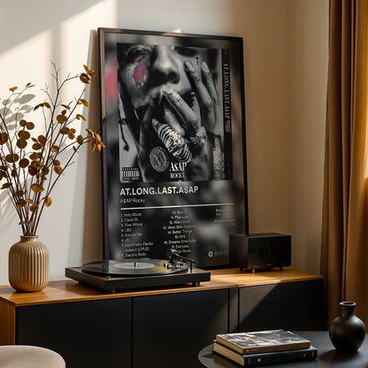 ASAP Rocky 'AT.LONG.LAST.A$AP' Album Poster