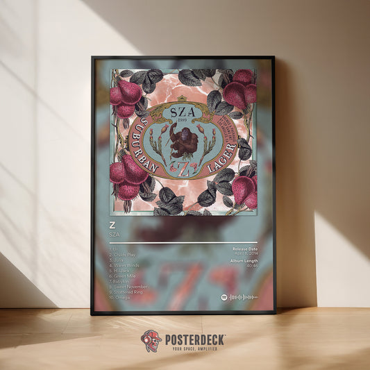 SZA 'Z' Album Poster
